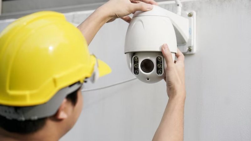What type of cameras are used for CCTV?