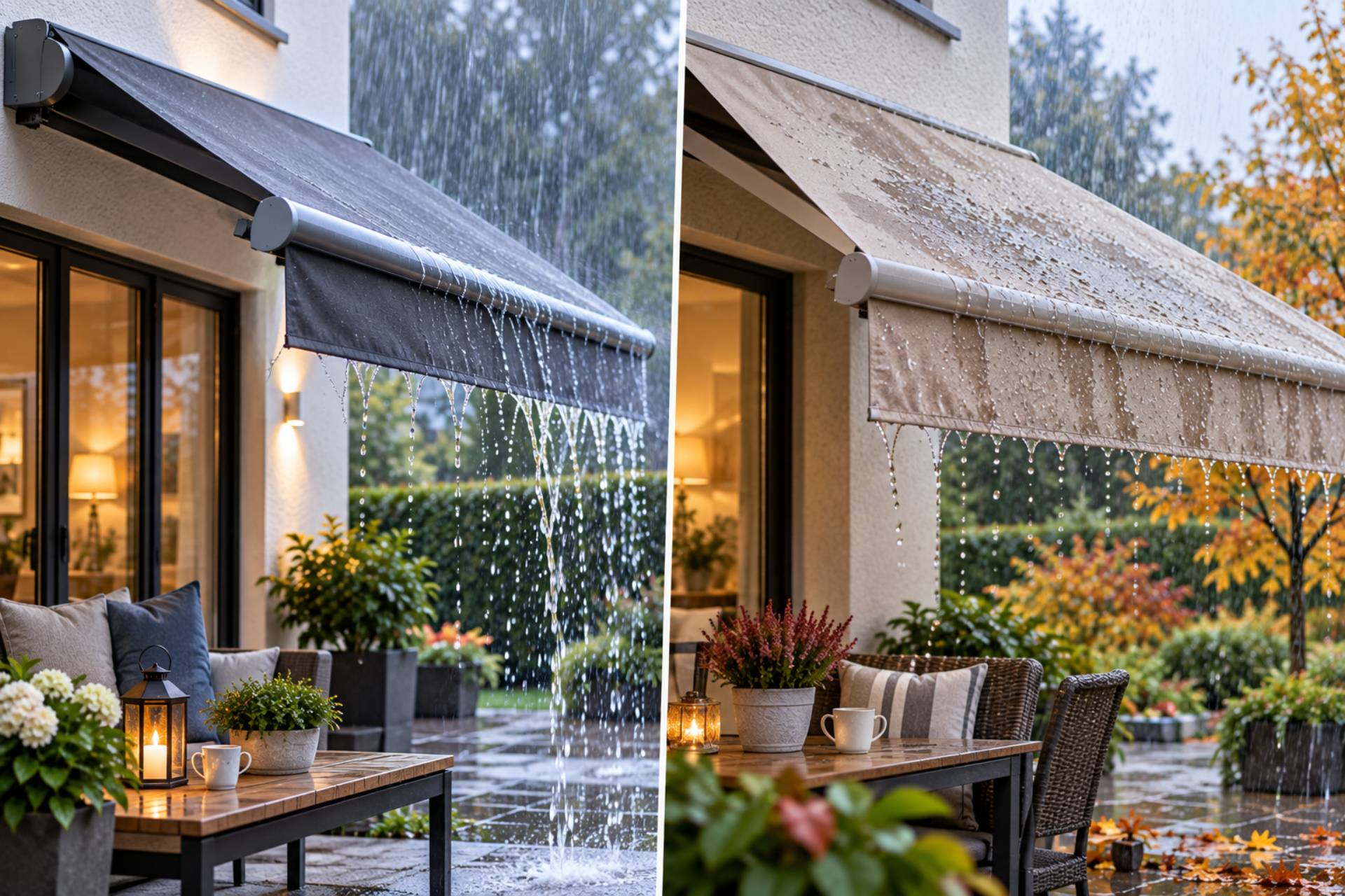 Waterproof vs Water-Resistant Awnings: What the Difference Means in Rain