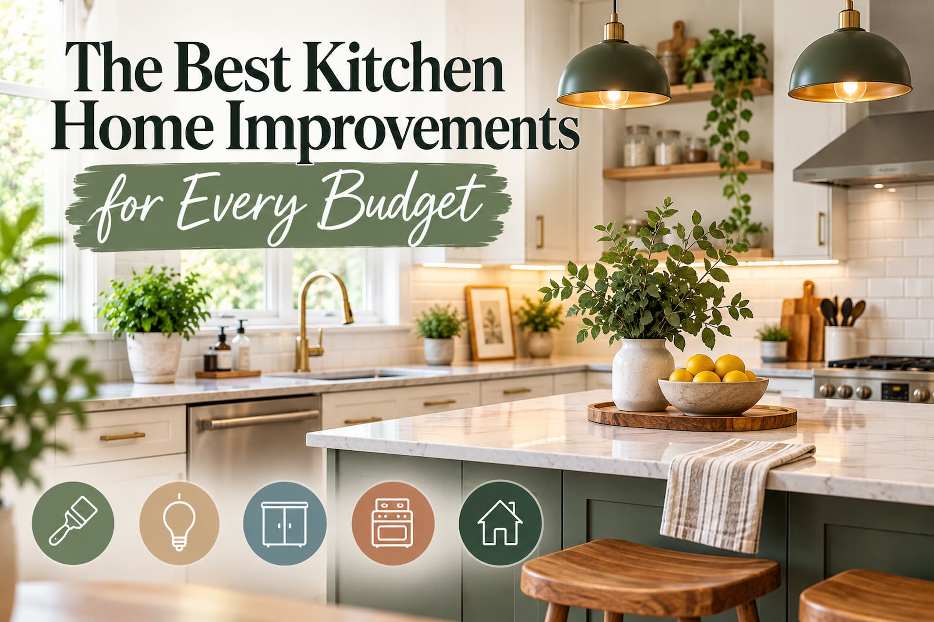 The Best Kitchen Home Improvements for Every Budget