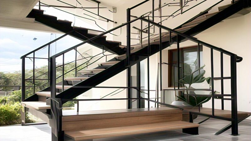 The Benefits of Adding a Metal Staircase to Your Property