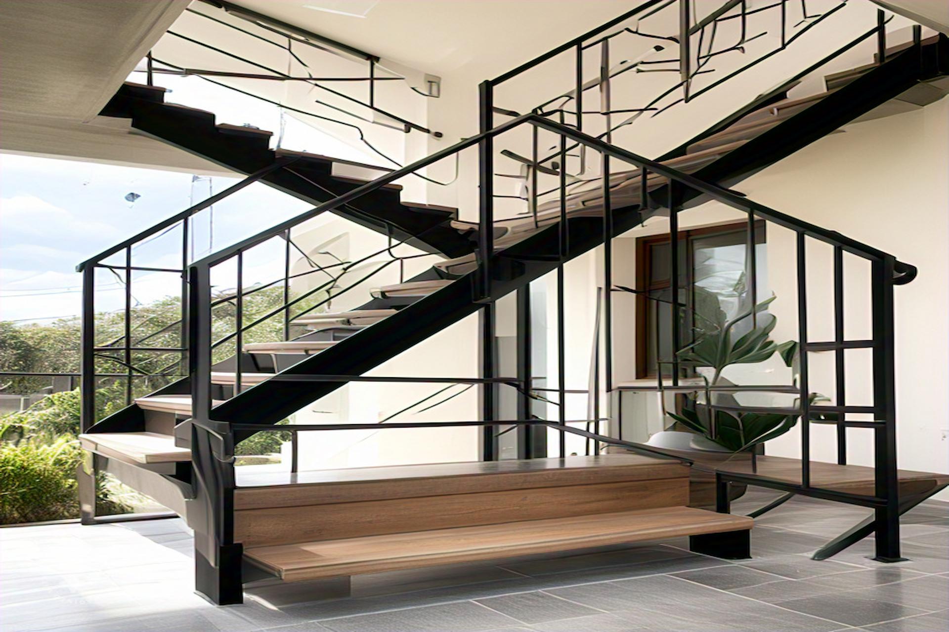 The Benefits of Adding a Metal Staircase to Your Property